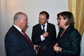 Reception at the Embassy of Russia on the occasion of the 20th anniversary of the establishment of diplomatic relations between the Russian Federation and the Republic of Slovenia