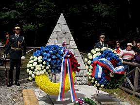 Jubilejne prireditve ob 95. obletnici Ruske kapelice pod Vršičem (31. julija 2011), ki se jih je udeležil Predsednik Državne Dume Ruske federacije Boris Grizlov
