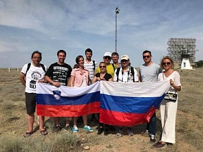 Prva Slovenka priča izstrelitvi na Bajkonurju Prva Slovenka priča izstrelitvi na Bajkonurju