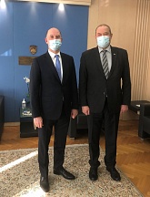 O srečanju veleposlanika Rusije v Sloveniji  g. Timurja Ejvazova s predsednikom Državnega sveta Republike Slovenije g. Alojzom Kovšco