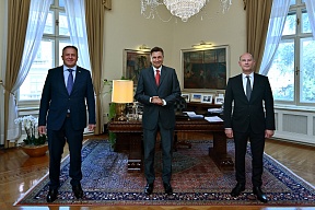 О передаче послания Президента Российской Федерации В.В.Путина Президенту Республики Словении Б.Пахору