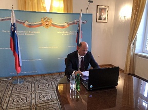 Об участии Посла России в Словении Т.Р.Эйвазова в международной онлайн-конференции «Перспективы торгово-экономического сотрудничества России и Республики Словении в 2021 г. Взгляд с двух сторон»