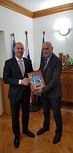 O sestanku Veleposlanika Rusije v Sloveniji Timurja Ejvazova z županom občine Brda Francem Mužičem