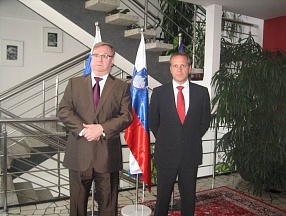 The delegation of the Accounts Chamber of the Russian Federation visits Slovenia. July 23-25, 2012