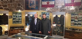 O obisku Veleposlanika Rusije v Sloveniji Timurja Ejvazova muzeja vojaške zgodovine