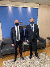 О встрече c Председателем Госсовета Республики Словении А.Ковшцей О встрече c Председателем Госсовета Республики Словении А.Ковшцей