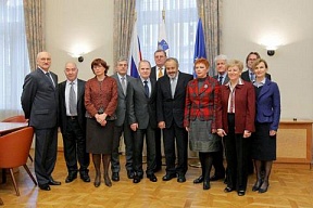 President of the Constitutional Court of the Russian Federation Valery Zorkin Visits Slovenia