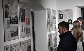 В Российско-словенском центре им. Д.Хостника в замке Богеншперк состоялось открытие выставки «Писательская рота», приуроченной к 75-летию Победы в Великой Отечественной войне